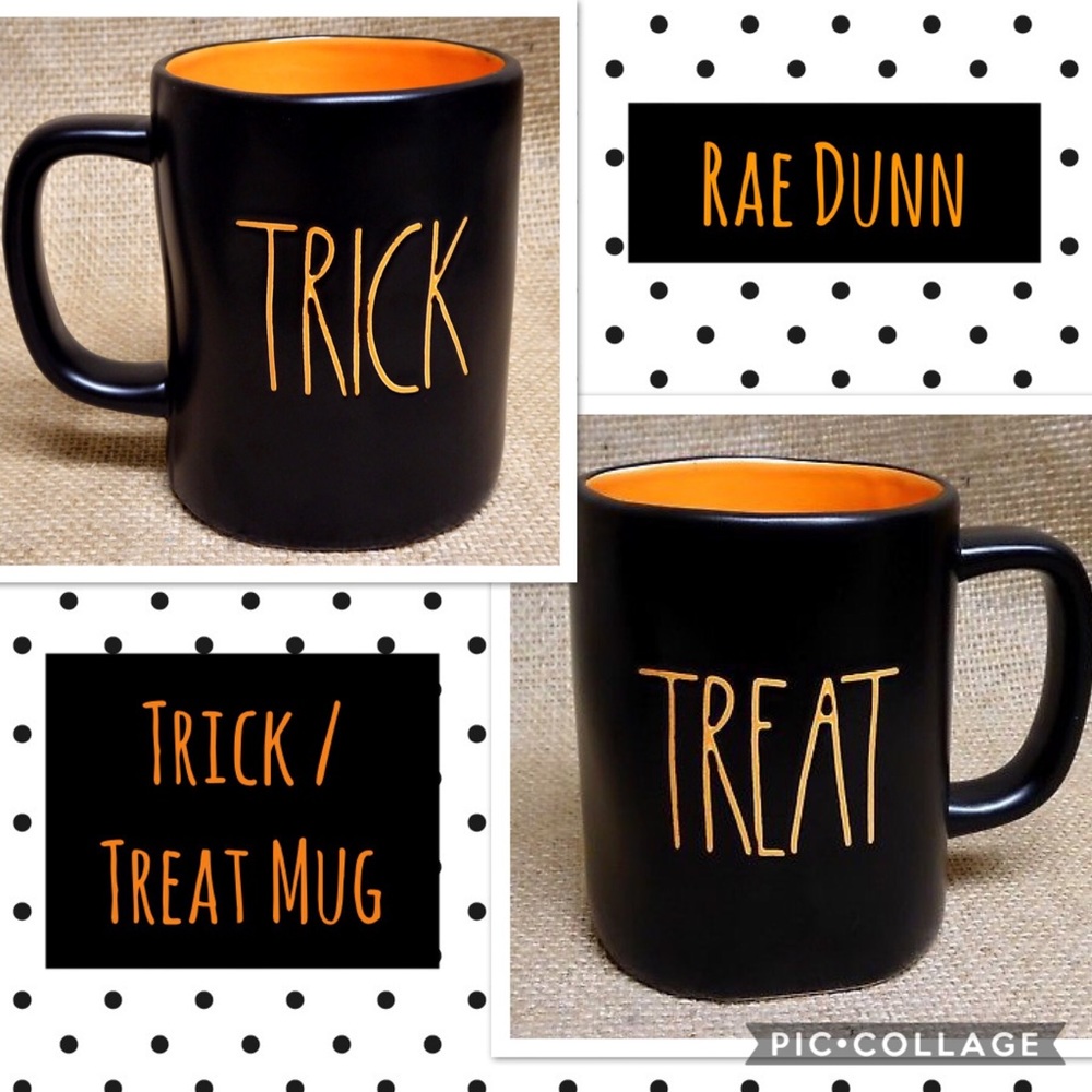 RARE Rae Dunn Trick/Treat Halloween Mug